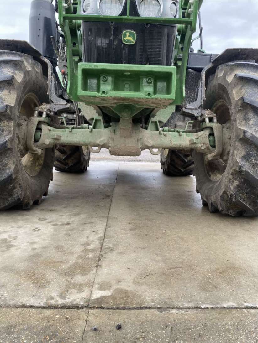 John Deere Tractor Front (Before)
