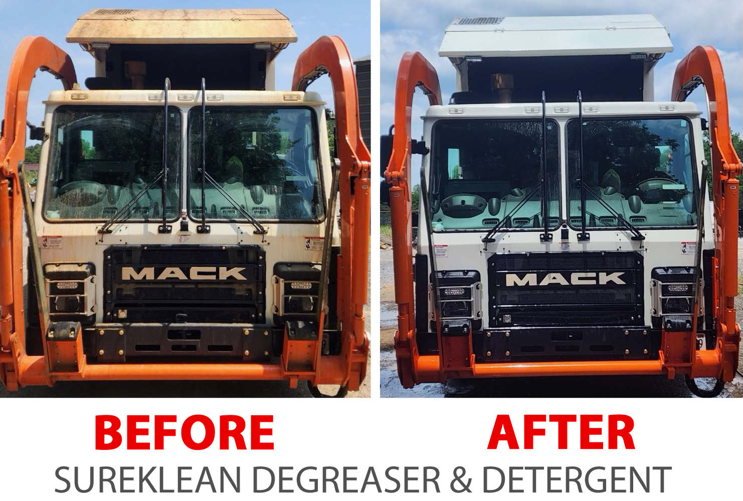 SUREKLEAN BEFORE AFTER